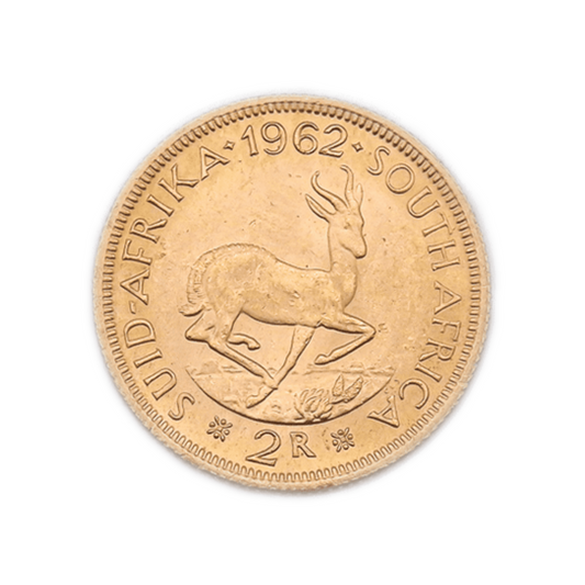 Süd-Afrika 2 Rand-Goldmünze