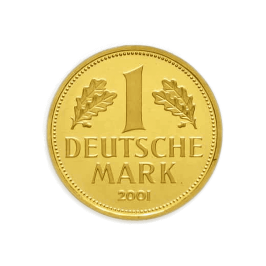 1 Mark Goldene Abschiedsmark 2001