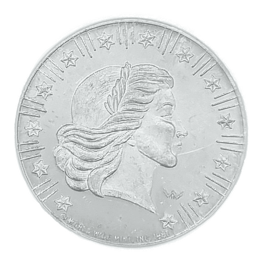 1981 World Wide Mint American Eagle Silbermünze